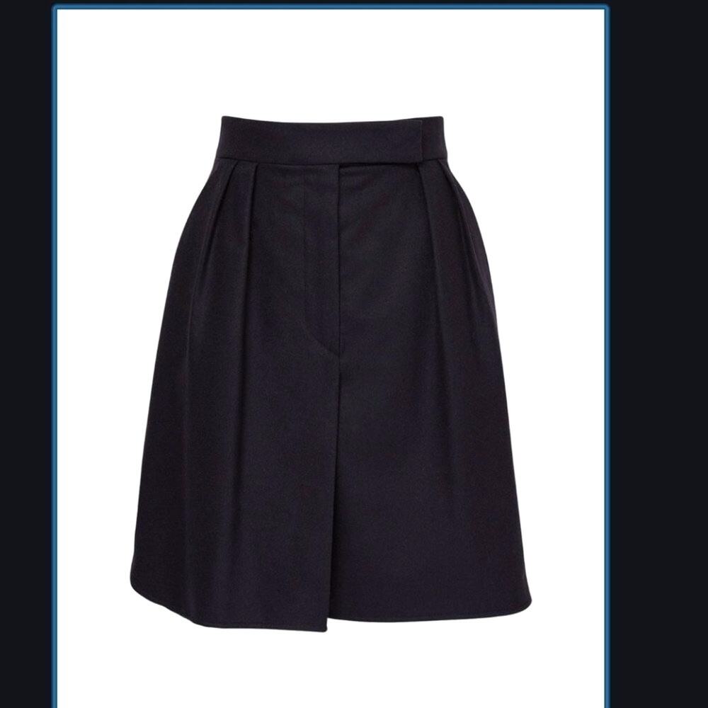 MaxMara black linen skirt size 10